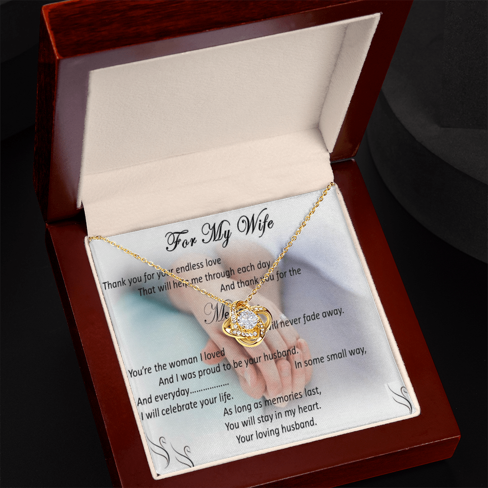 To My Wife Necklace.