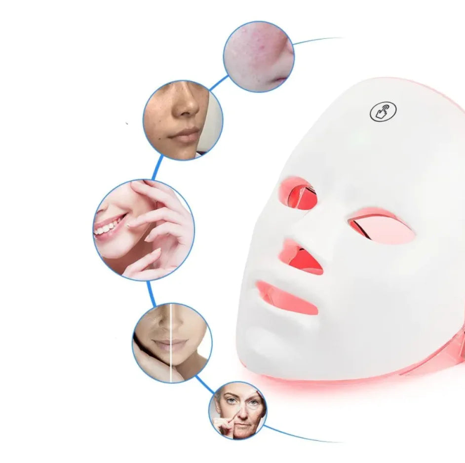 Colorful LED Skin Rejuvenation Beauty Device