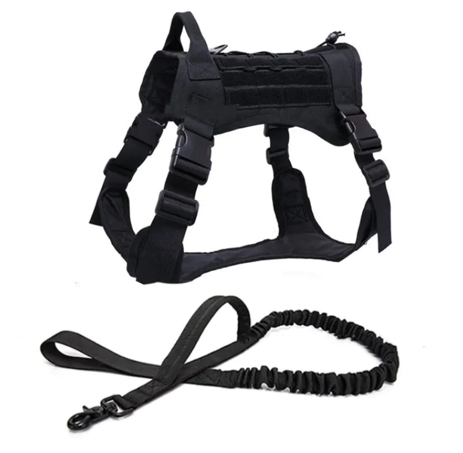 Tactical Large Dog Training Harness