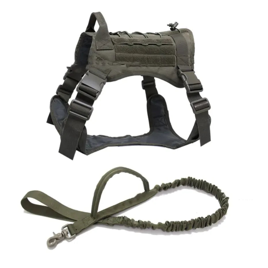 Tactical Large Dog Training Harness